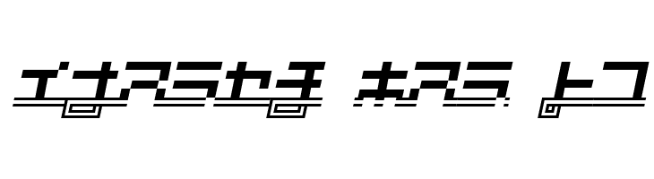 SUPERCAR Kana  Free Fonts Download