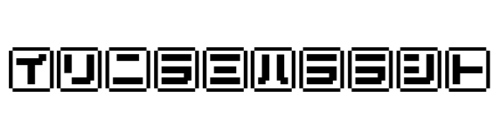 KEYmode Katakana  Free Fonts Download