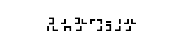 321 Katakana  Free Fonts Download