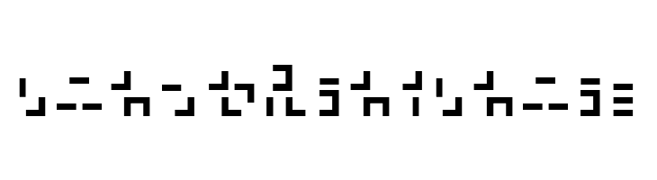 321 Katakana  Free Fonts Download