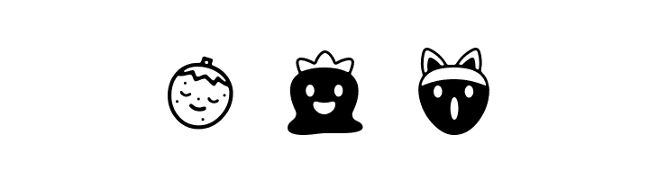ICHIGOCharacter  Free Fonts Download