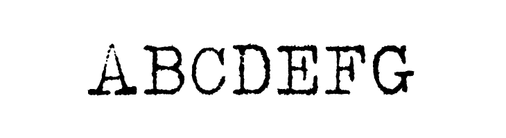 Albertsthal Typewriter  Free Fonts Download