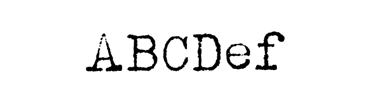 Albertsthal Typewriter  Free Fonts Download