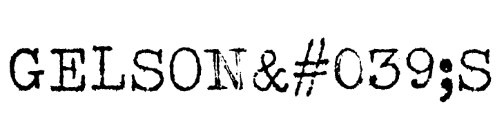 Albertsthal Typewriter  Free Fonts Download