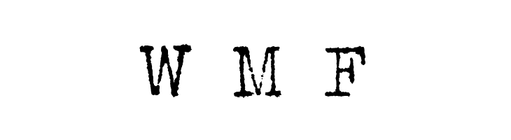 Albertsthal Typewriter  Free Fonts Download