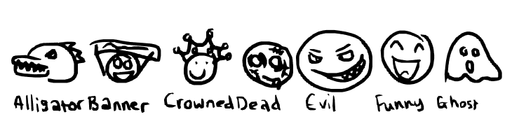 Emoticon Land  Free Fonts Download