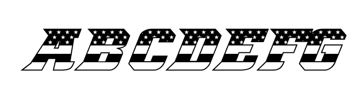 Great American League Triple  Free Fonts Download