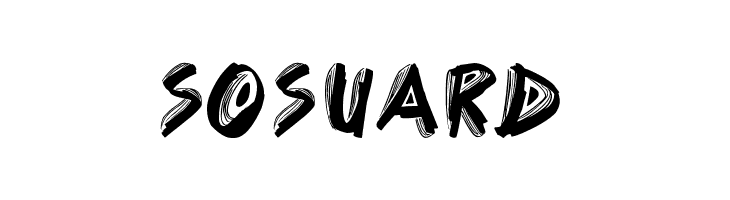 SOSUARD Broken Dreams Font
