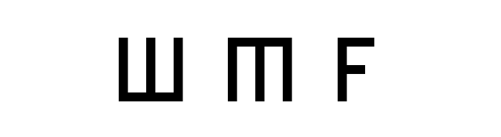 MiniLine2  Free Fonts Download