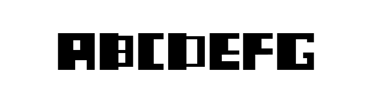 Blocked Out Regular  Free Fonts Download