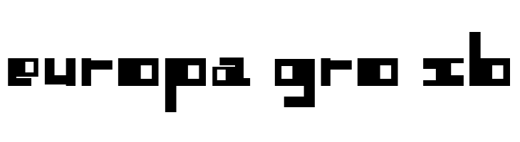 Blocked Out Regular  Free Fonts Download
