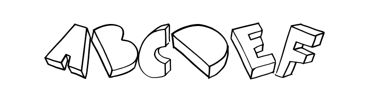 threed  Free Fonts Download