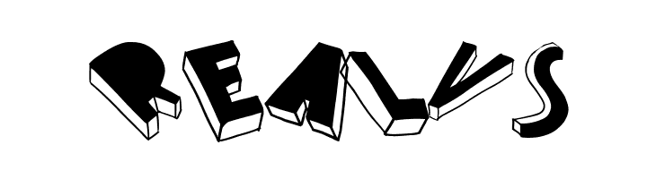 threed filled  Free Fonts Download