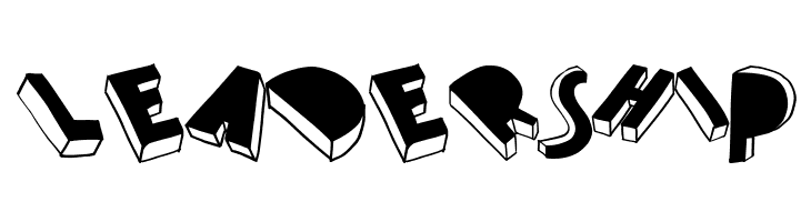 threed filled  Free Fonts Download