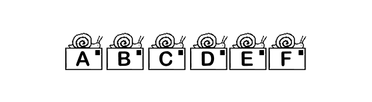 KR Snail Mail  Free Fonts Download