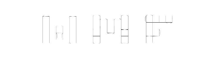 Nermin's Template  Free Fonts Download