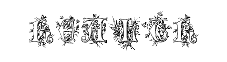 CherubimCaps  Free Fonts Download
