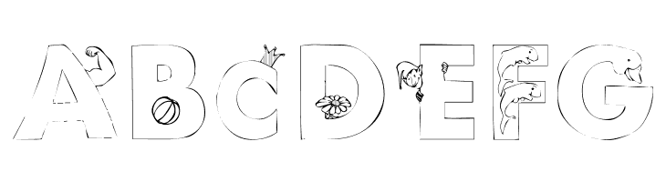 101 Anuther PictoBet  Free Fonts Download