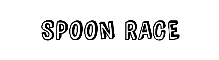 SPOON%2BRACE Comic Zine Font