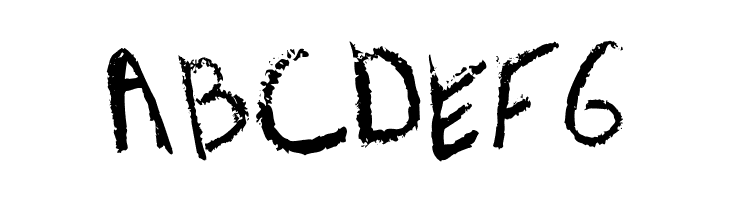 KidTYPE-CrayonA  Free Fonts Download