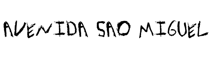 KidTYPE-CrayonA  Free Fonts Download