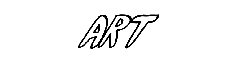 yumernub slanty  Free Fonts Download