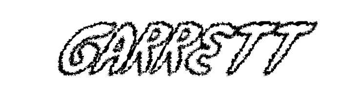 yumernub fuzzy  Free Fonts Download