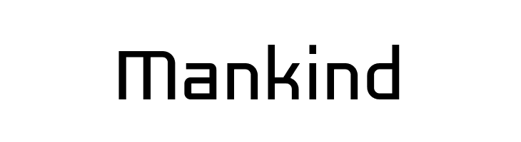 Mankind Laconic-Regular Font