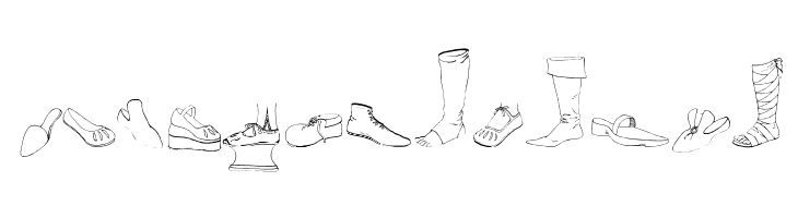Renaissance Shoes  Free Fonts Download