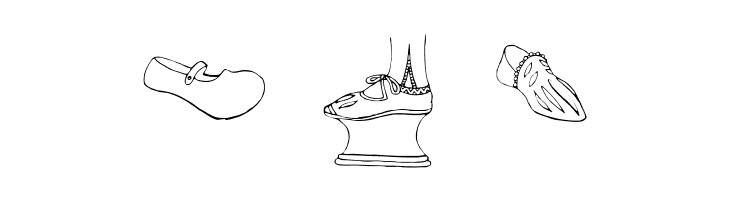 Renaissance Shoes  Free Fonts Download