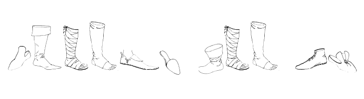 Renaissance Shoes  Free Fonts Download