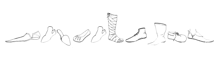 Renaissance Shoes  Free Fonts Download