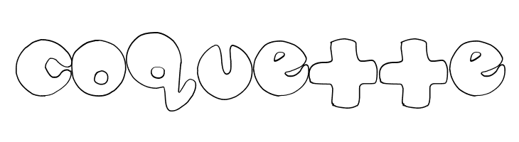 bubbletea hollow  Free Fonts Download