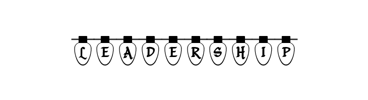 Christmas Lights Indoor  Free Fonts Download