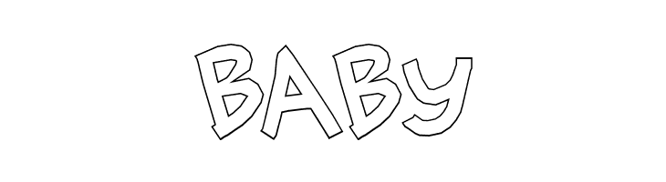 simplehand outline  Free Fonts Download