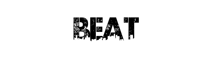 BEAT UrbanJungleDEMO Font
