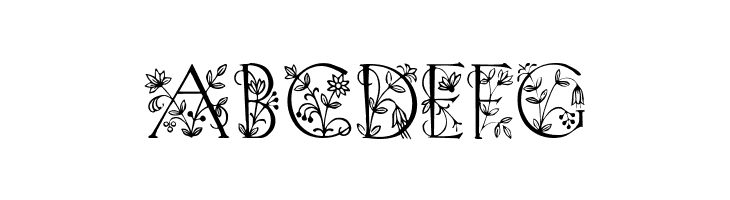 Koch Altschrift Initialen  Free Fonts Download