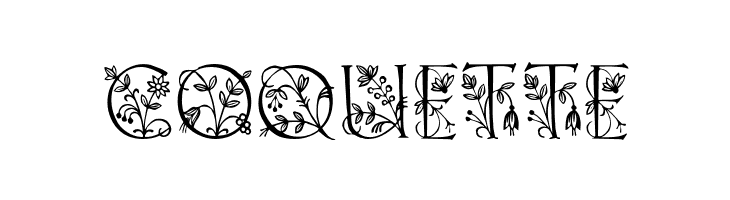 Koch Altschrift Initialen  Free Fonts Download