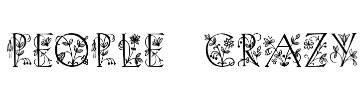 Koch Altschrift Initialen  Free Fonts Download