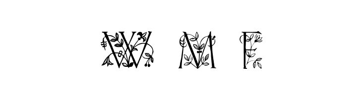 Koch Altschrift Initialen  Free Fonts Download