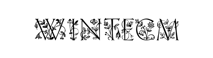 Koch Altschrift Initialen  Free Fonts Download