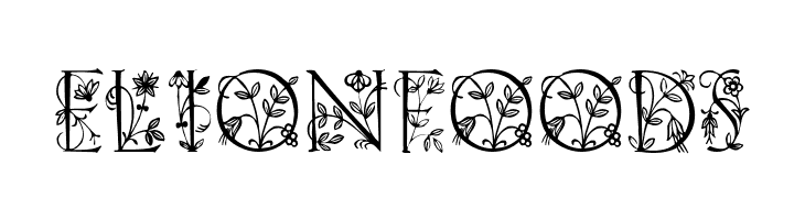 Koch Altschrift Initialen  Free Fonts Download
