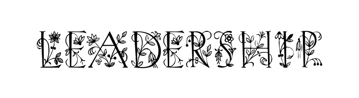 Koch Altschrift Initialen  Free Fonts Download