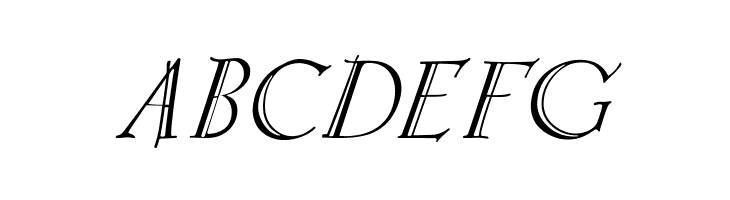 KochAltschriftKursiv  Free Fonts Download