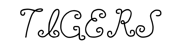 DJB SQUIRLY Q  Free Fonts Download