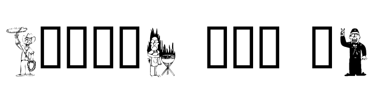 KR Silly Art People  Free Fonts Download