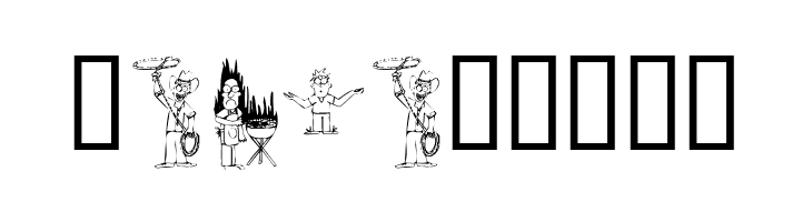 KR Silly Art People  Free Fonts Download