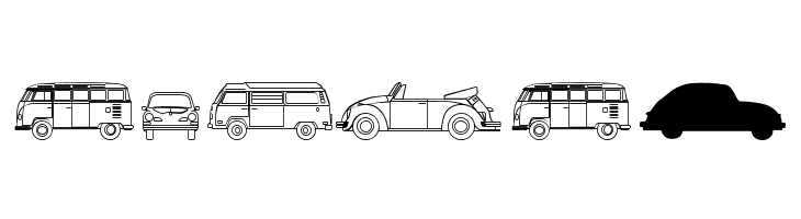 Volkswagen  Free Fonts Download