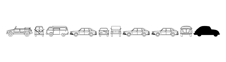 Volkswagen  Free Fonts Download