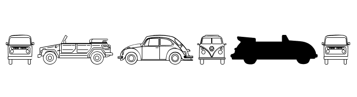 Volkswagen  Free Fonts Download